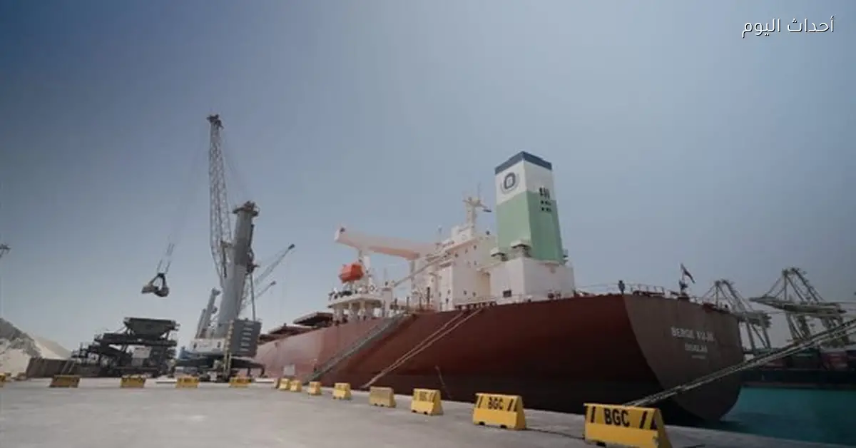 تداول 45 ألف طن من البضائع العامة بموانئ البحر الأحمر