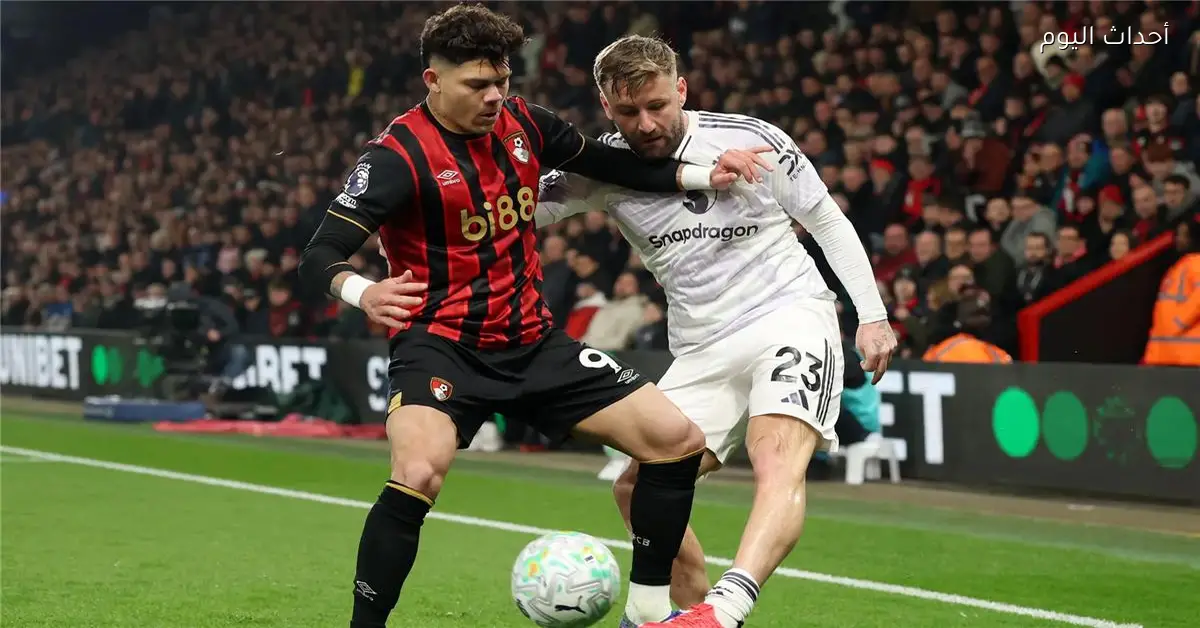 ترتيب الدوري الإنجليزي عقب تعادل مانشستر يونايتد وبورنموث