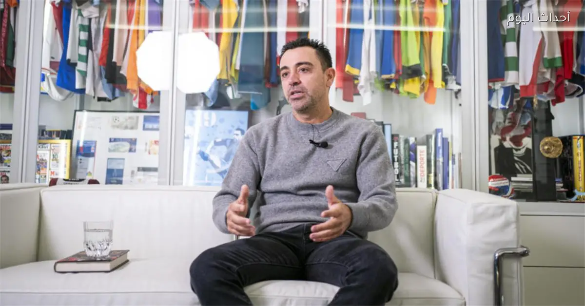 تشافي يكشف تفاصيل عدم عودة ميسي إلى برشلونة ويلوم لابورتا