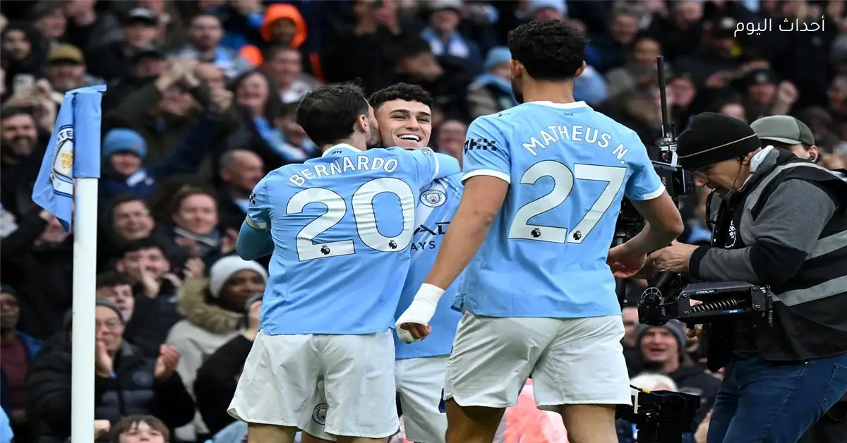 تشكيل مانشستر سيتي لمواجهة نوتينجهام اليوم في الدوري الإنجليزي