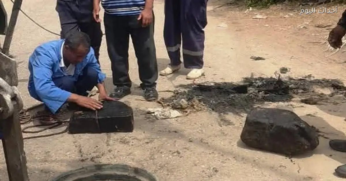 تطهير شبكات الصرف الصحي في أسوان خلال إجازة العيد