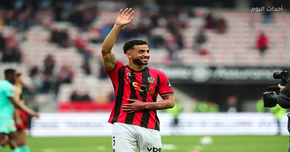 تفاؤل مدرب نيس بمستوى محمد عبد المنعم قبل مواجهة باريس في الدوري الفرنسي