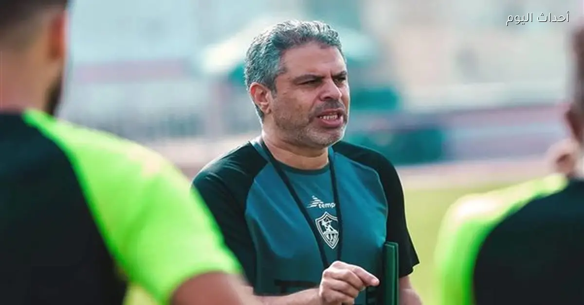 جلسة معتمد جمال مع لاعبي الزمالك بعد العودة من الراحة