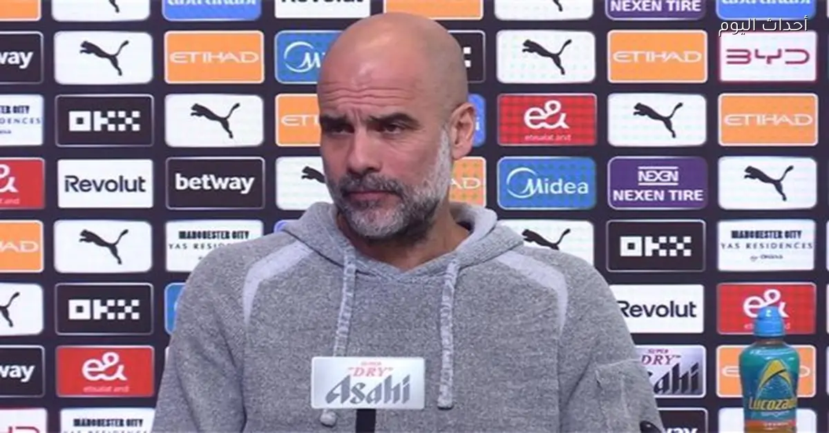 جوارديولا يحفز لاعبي السيتي قبل مواجهة ريال مدريد