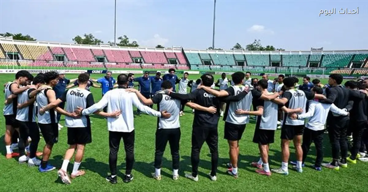 حافلة الزمالك تصل ملعب مباراة أوتوهو في الكونفدرالية