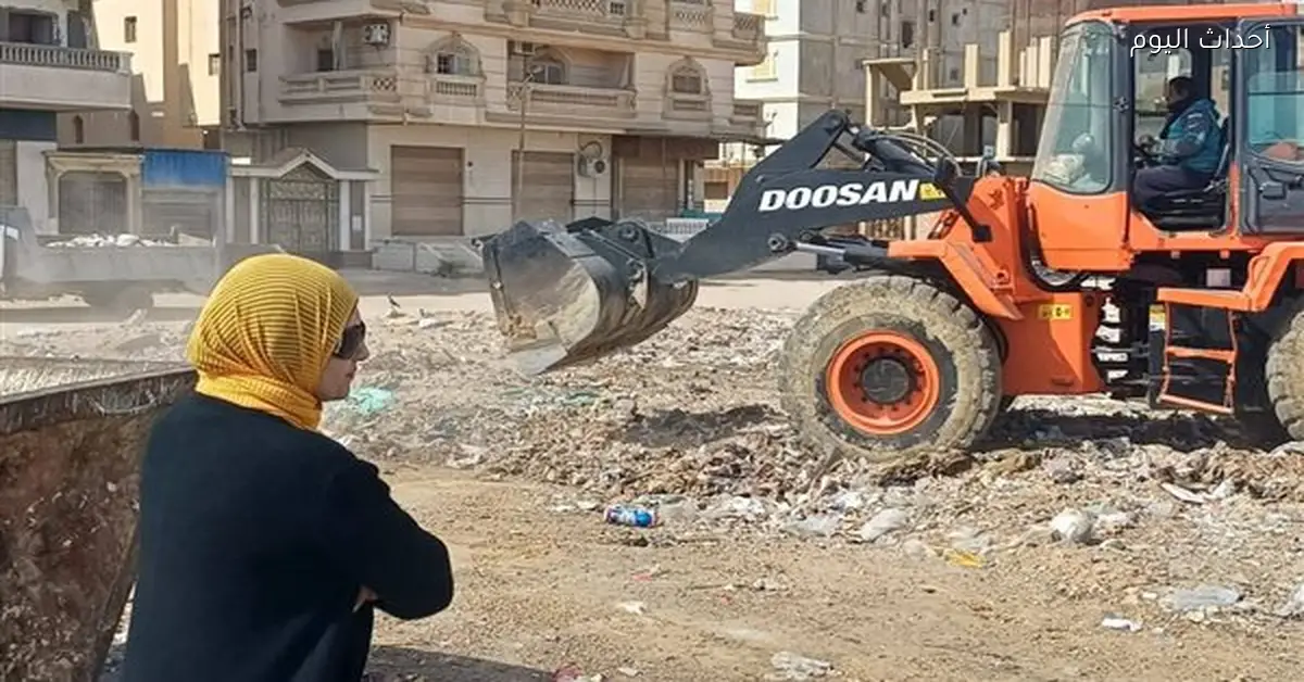 حملات نظافة مكثفة في حي فيصل بالسويس
