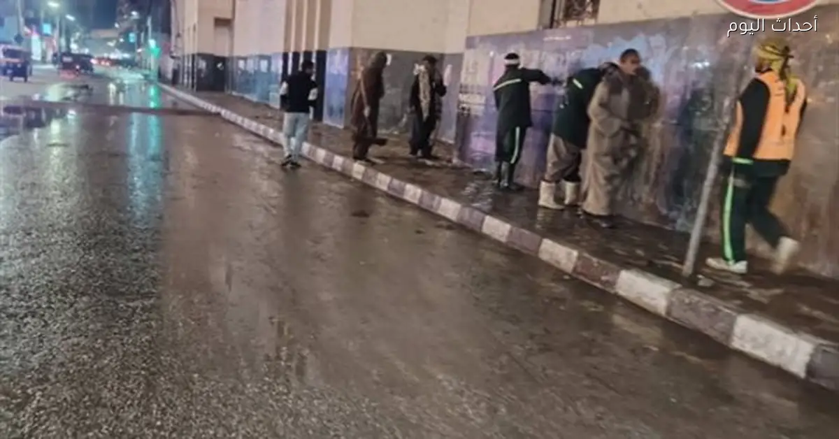 حملة لتطوير شارع الجلاء في أبوتيج بأسيوط