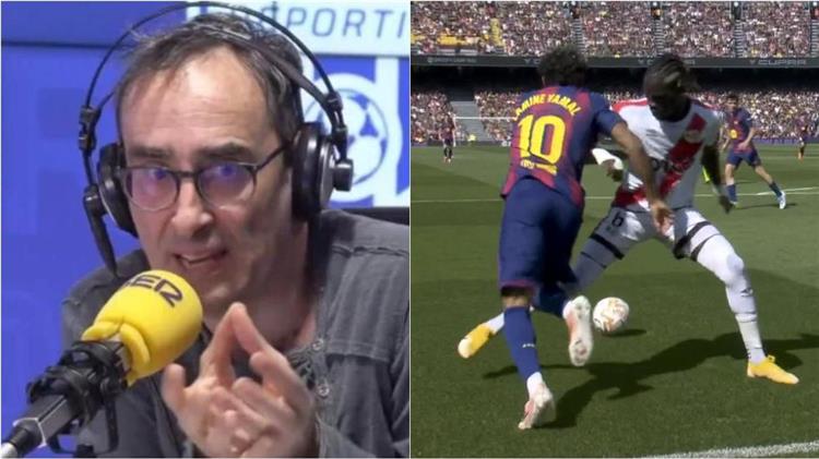 تدخل باتيه سيس على لامين يامال