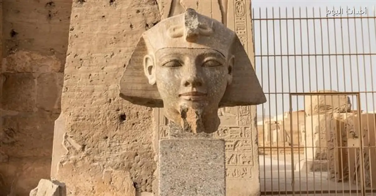 خطة إعادة نصب تمثال الملك رمسيس في سوهاج