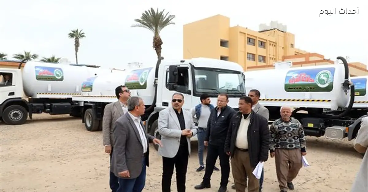 دعم منظومتي النظافة والحماية المدنية بالشرقية بمعدات جديدة بتكلفة 67 مليون
