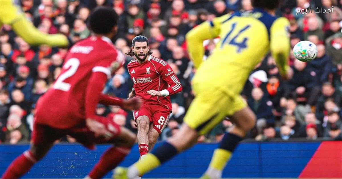 رجل مباراة ليفربول وتوتنهام في الدوري الإنجليزي