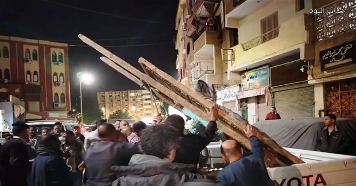 رفع 150 حالة إشغال ومصادرة مضبوطات في أسوان