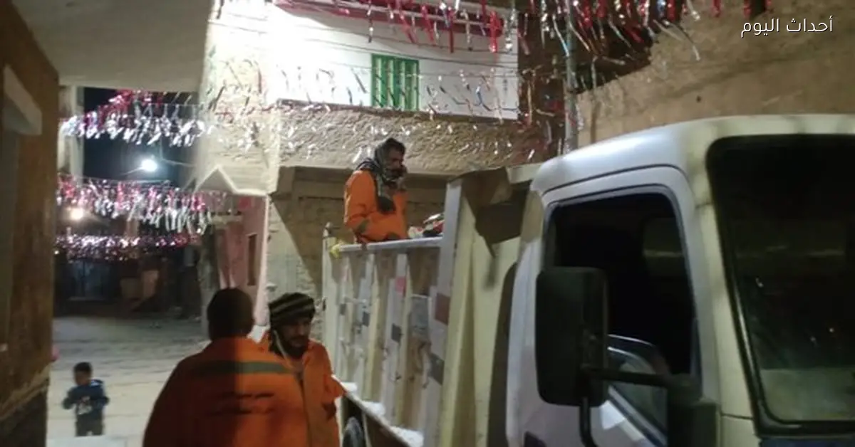 رفع 63 طن مخلفات في مركز البداري بأسيوط