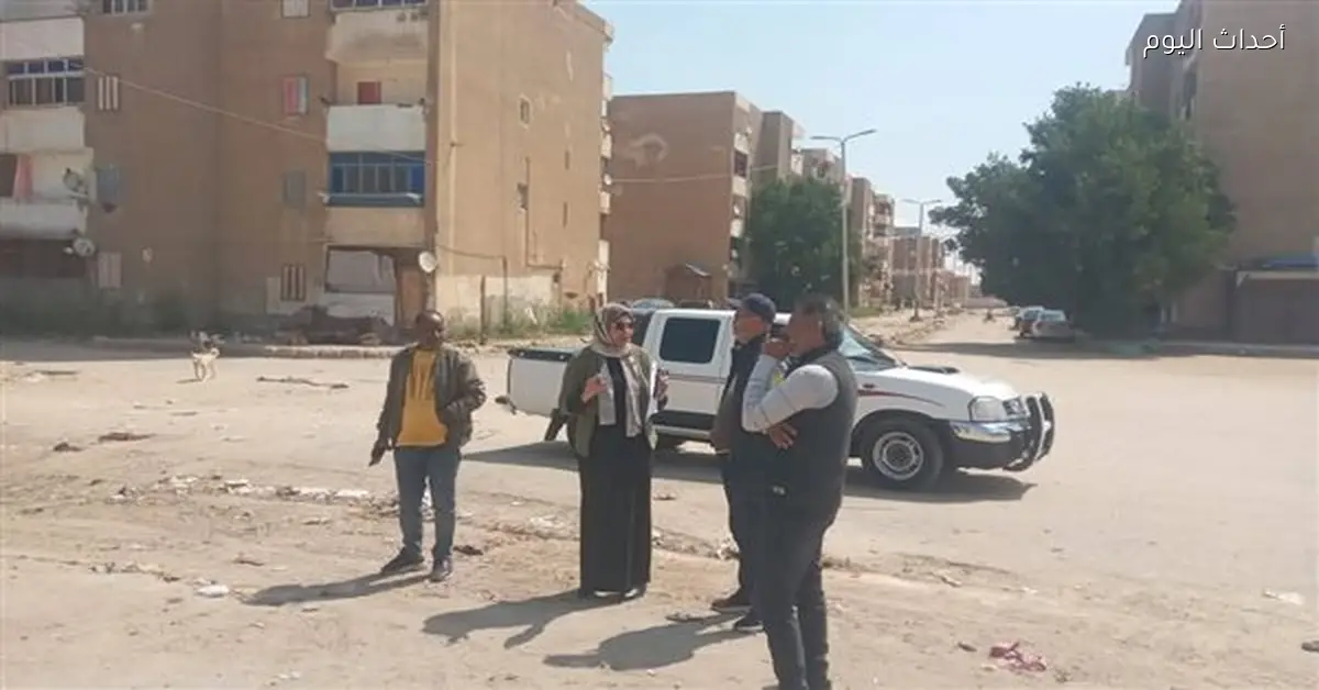 رفع الإشغالات بحي فيصل خلال عيد الأضحى