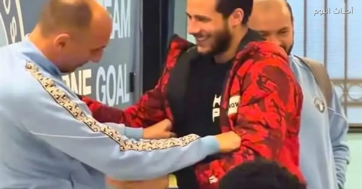 رمضان صبحي يتواجد في إفطار بيراميدز قبل رحلة المغرب لملاقاة الجيش