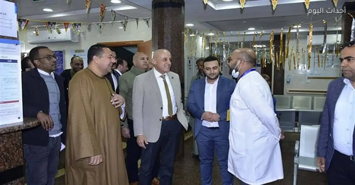 زيارة ميدانية لنائب الأقصر لمستشفى حورس التخصصي