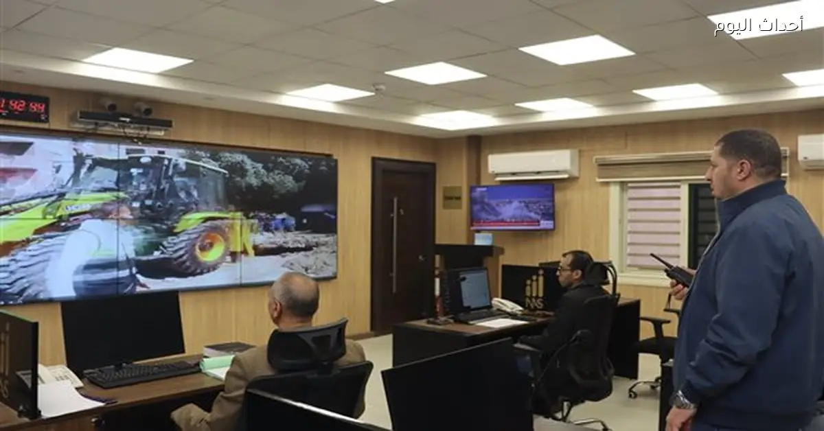 سكرتير عام بني سويف يراقب سير العمل بالموجة 28