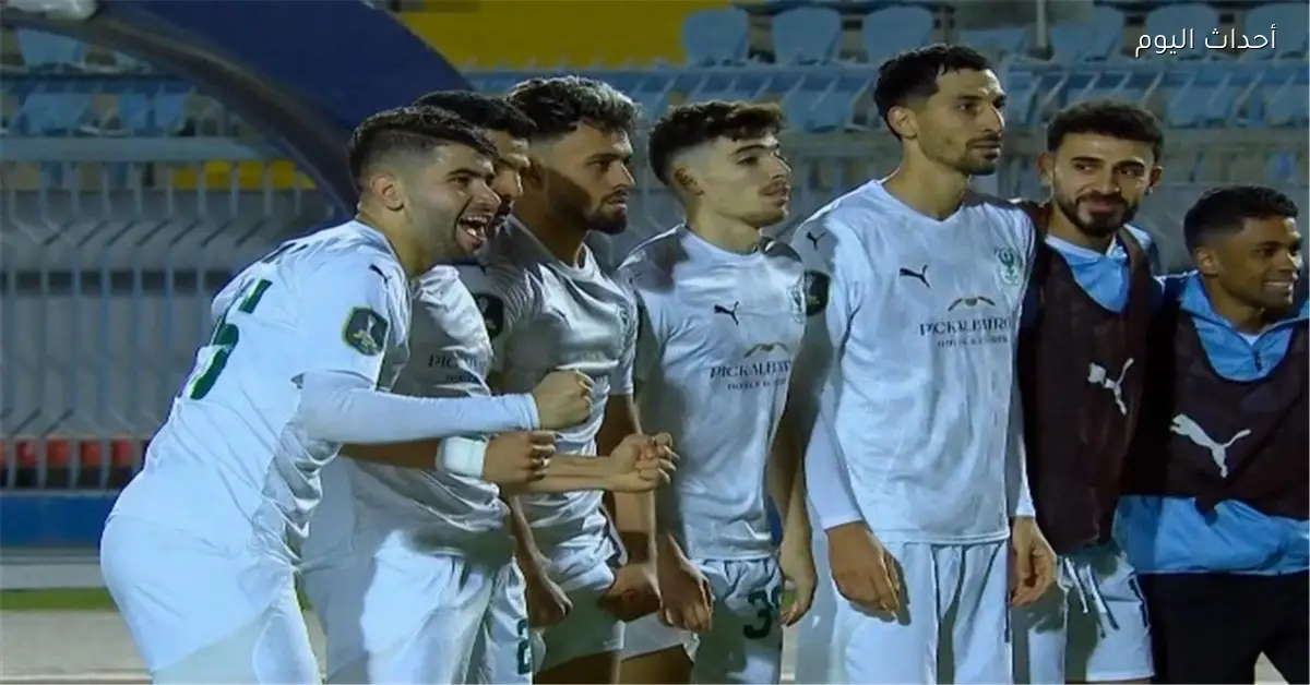 صلاح محسن يسجل هدف المصري الأول في شباك شباب بلوزداد