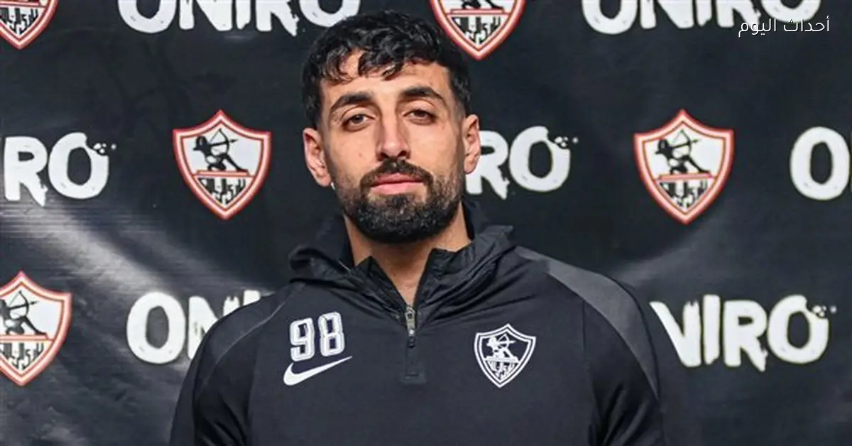 عدي الدباغ يتوج بلقب هداف يناير في الزمالك