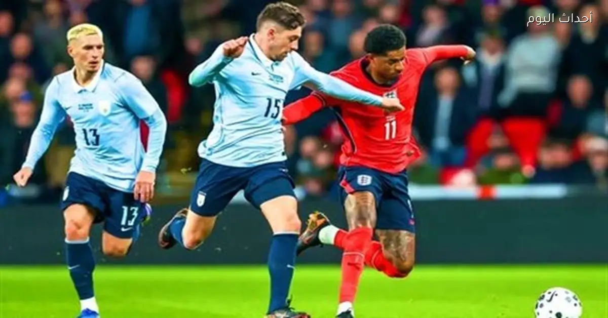 فالفيردي يقود أوروجواي للتعادل مع إنجلترا قبل كأس العالم