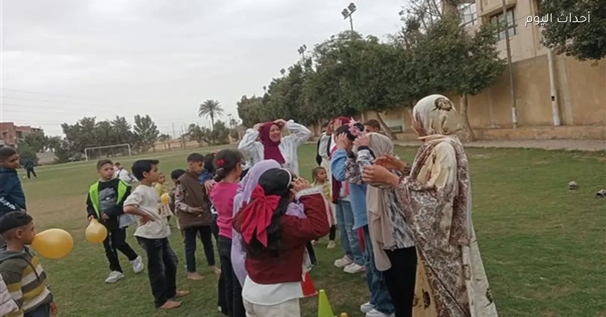 فعاليات “العيد أحلى بمراكز الشباب” مستمرة في بني سويف