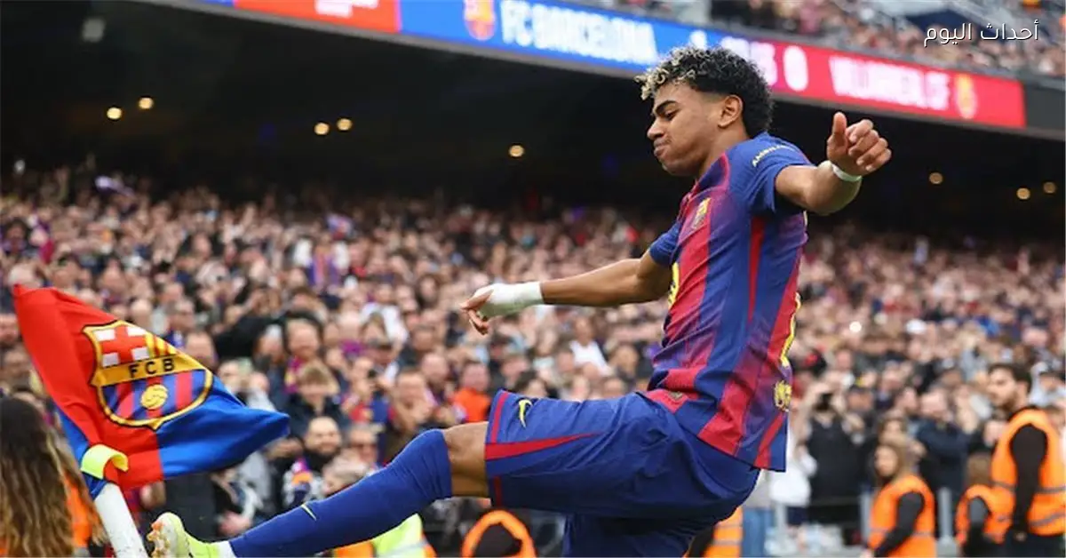 فليك يعبر عن استيائه من لامين يامال في مباراة برشلونة ورايو فاليكانو