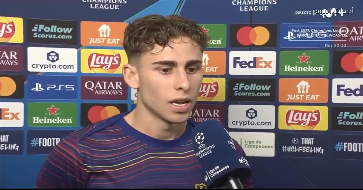 فيرمين لوبيز يتطلع لليالي دوري أبطال أوروبا ويدعو لفرض أسلوب اللعب على نيوكاسل