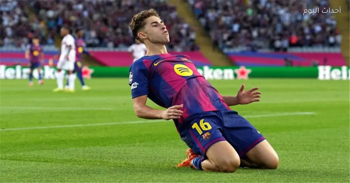 فيرمين لوبيز يسجل الهدف الرابع لبرشلونة في شباك نيوكاسل بدوري أبطال أوروبا