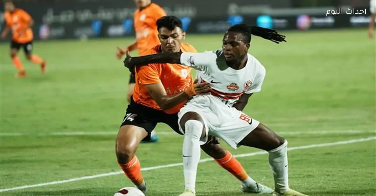 قرار في الزمالك بشأن شيكو بانزا قبل مباراة الاتحاد السكندري