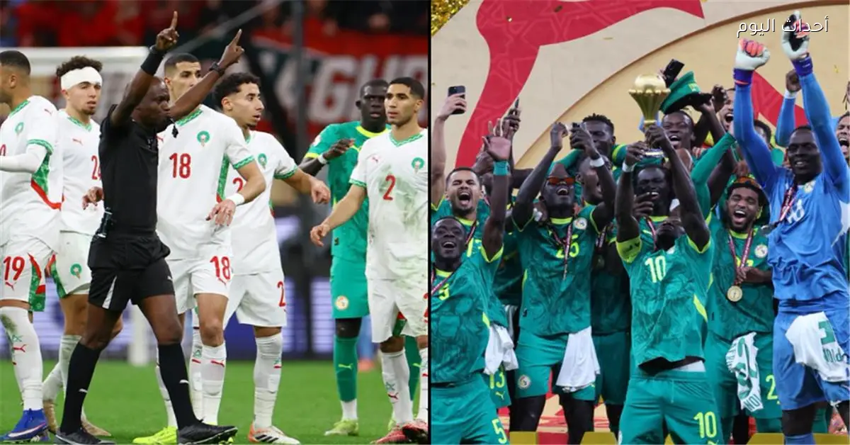 كاف يقرر منح لقب كأس أمم إفريقيا للمغرب بدلاً من السنغال