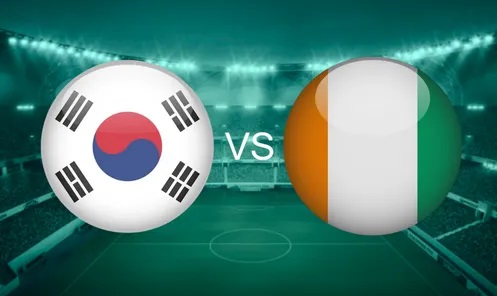 South Korea vs Ivory Coast live