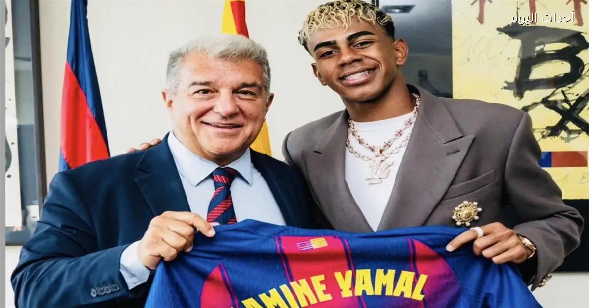 لابورتا يشيد بلامين يامال ويعبر عن سعادته بموقف ميسي في الانتخابات