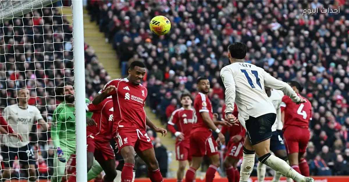 ليفربول يحرز الهدف الخامس في شباك وست هام