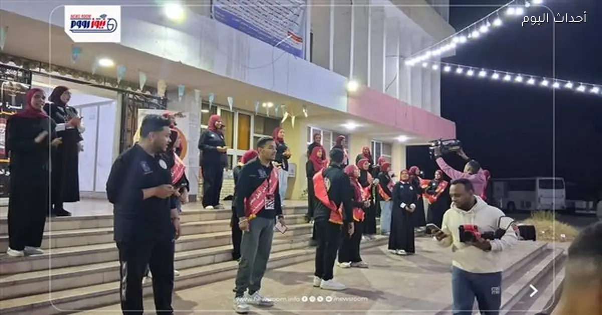 مائدة إفطار في قنا من المعهد العالي للخدمة الاجتماعية