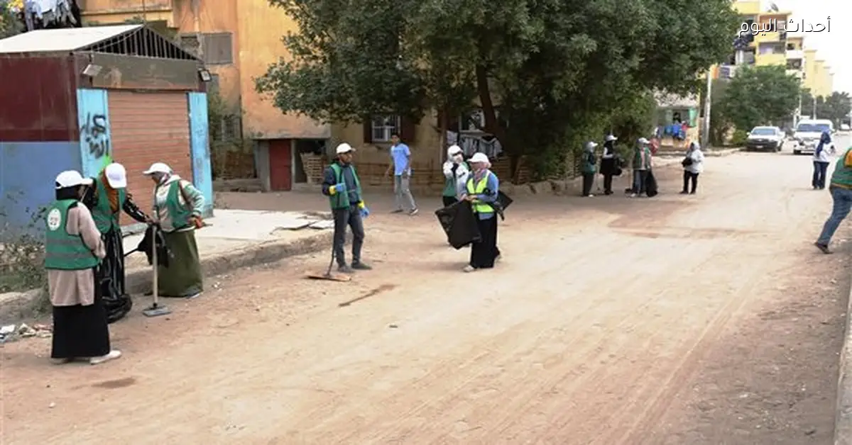 محافظ أسوان يشيد بمبادرة شبابها أجمل وجهود الشباب التطوعية