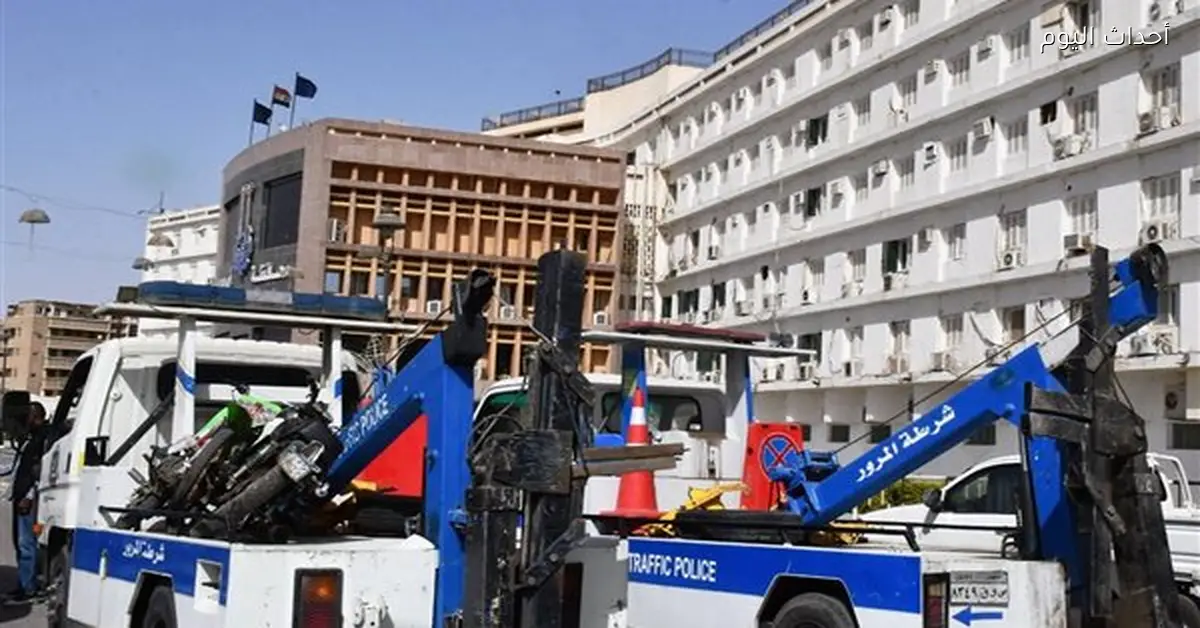 محافظ أسوان يقرر تكثيف حملات ضبط الدراجات المخالفة