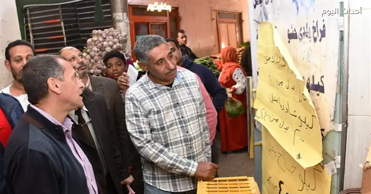 محافظ أسوان يوجه المحلات بالتقيد بالأسعار المحددة