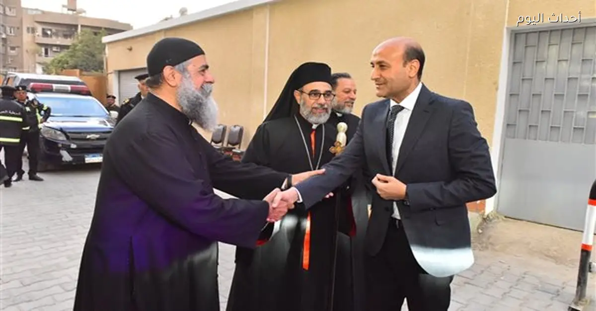 محافظ أسيوط يحضر إفطارًا جماعيًا في مطرانية الأقباط الكاثوليك