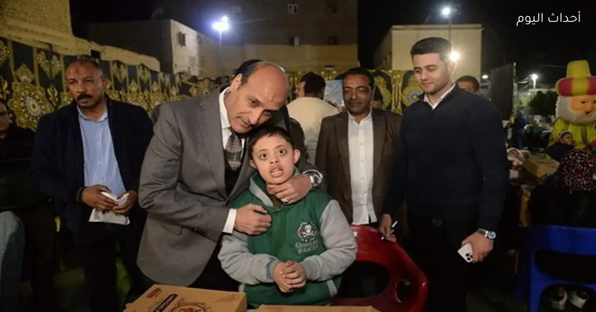 محافظ أسيوط يشارك ذوي الهمم في إفطار رمضاني