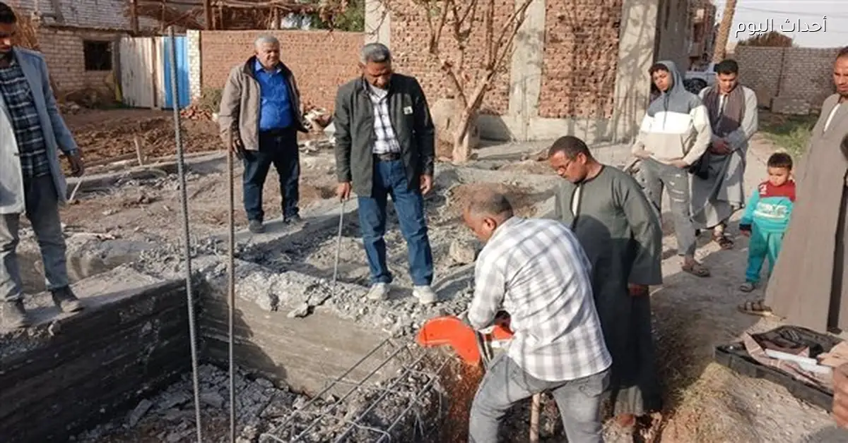 محافظ أسيوط يعلن إزالة 7 تعديات على الأراضي الزراعية