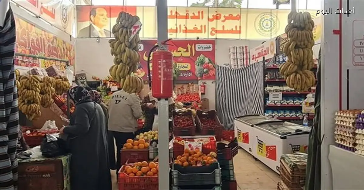 محافظ الدقهلية يتابع أسعار السلع الغذائية بالمنصورة