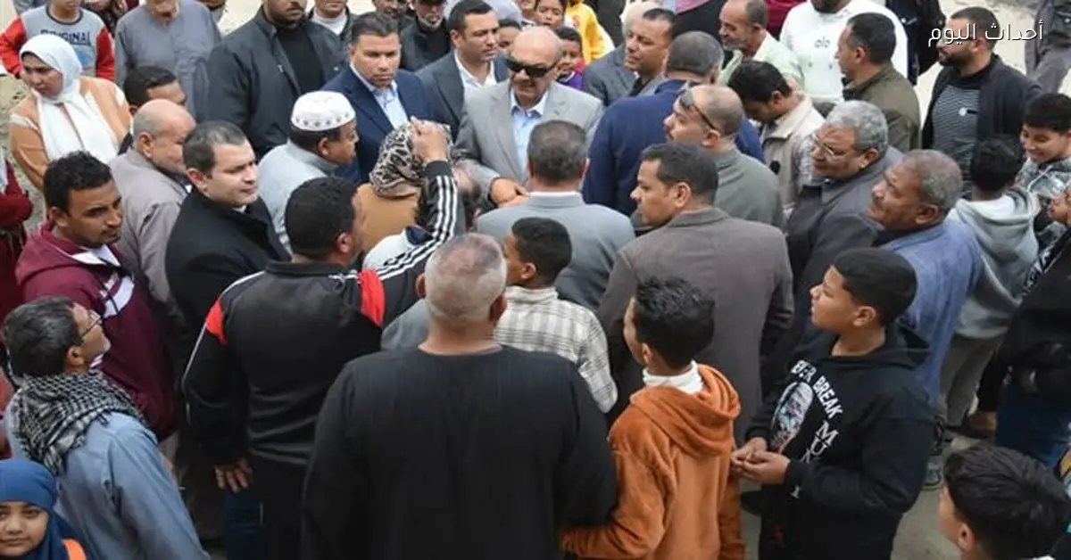 محافظ السويس يزور حي المختار لمتابعة الخدمات والنظافة