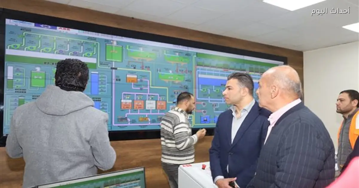 محافظ السويس يزور محطة مياه الباسل ويؤكد جودة المياه