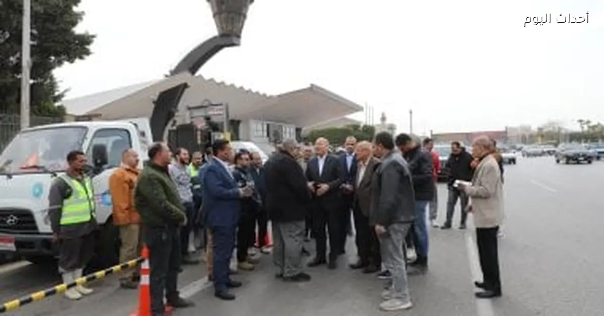 محافظ القاهرة يتفقد معدات الصرف الصحي لمواجهة تقلبات الطقس