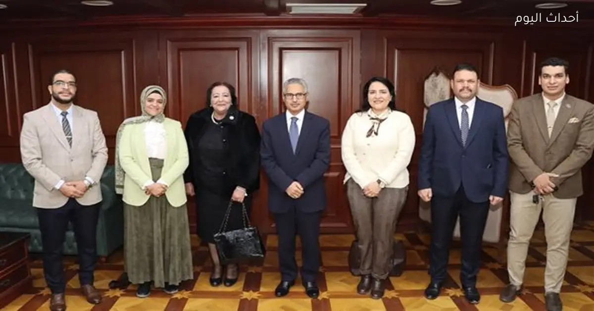 محافظ بني سويف يستقبل وفد اتحاد الشباب ويبحث التفاصيل