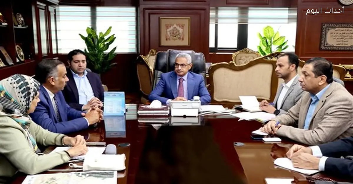 محافظ بني سويف يعلن حلولاً لمشكلات بياض العرب الصناعية