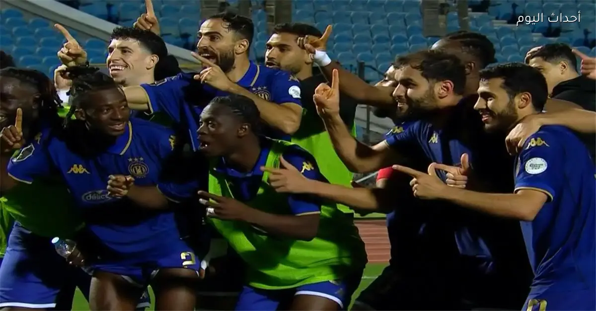 محمد أمين توجاي يسجل هدف الترجي الثاني في مرمى الأهلي