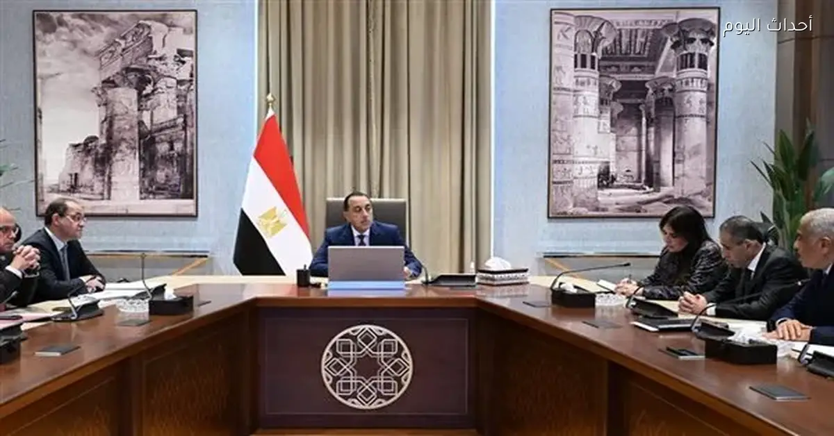 مدبولي يناقش مشروعات المجموعة مع هشام طلعت