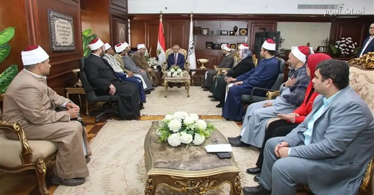 مدير وعظ بنى سويف يثمن دعم المحافظ للجهود الدعوية
