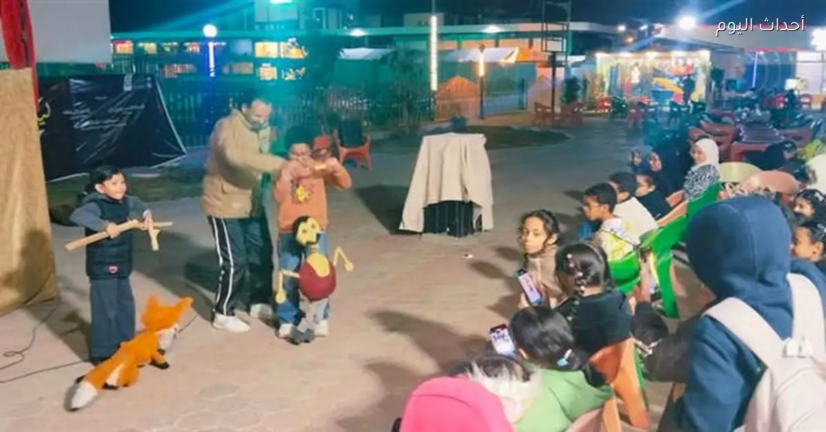 مسرح العرائس والأراجوز يحتفي بشهر رمضان في السويس